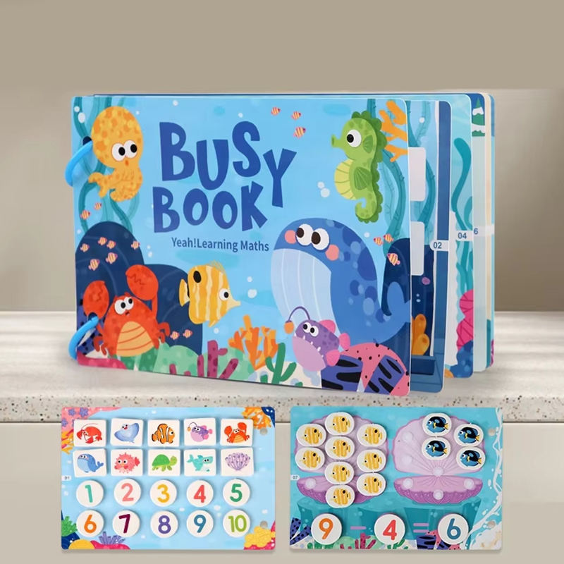 Interactive Busy Book for Toddlers – Fun Learning Made Easy!