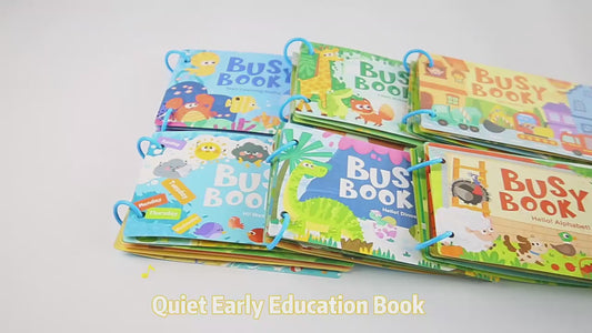 Interactive Busy Book for Toddlers – Fun Learning Made Easy!